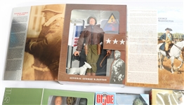 GI JOE & LT GENERAL PATTON MILITARY ACTION FIGURES