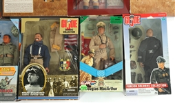 GI JOE & LT GENERAL PATTON MILITARY ACTION FIGURES
