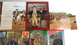 GI JOE & LT GENERAL PATTON MILITARY ACTION FIGURES