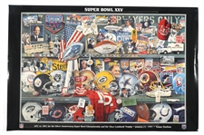 SUPER BOWL XXV ANNIVERSARY COMMEMORATIVE COLLECTION