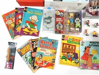 TOYS, FIGURINES, & COMICS - PEANUTS, BARBIE, NHL, & MORE