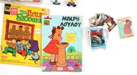 TOYS, FIGURINES, & COMICS - PEANUTS, BARBIE, NHL, & MORE