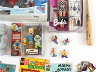 TOYS, FIGURINES, & COMICS - PEANUTS, BARBIE, NHL, & MORE