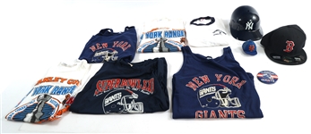 COMMEMORATIVE FOOTBALL & BASEBALL CLOTHING/ACCESSORIES