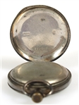 .800 SILVER CASE POCKET WATCHES - FOR PARTS OR REPAIRS