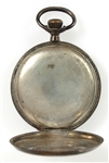 .800 SILVER CASE POCKET WATCHES - FOR PARTS OR REPAIRS