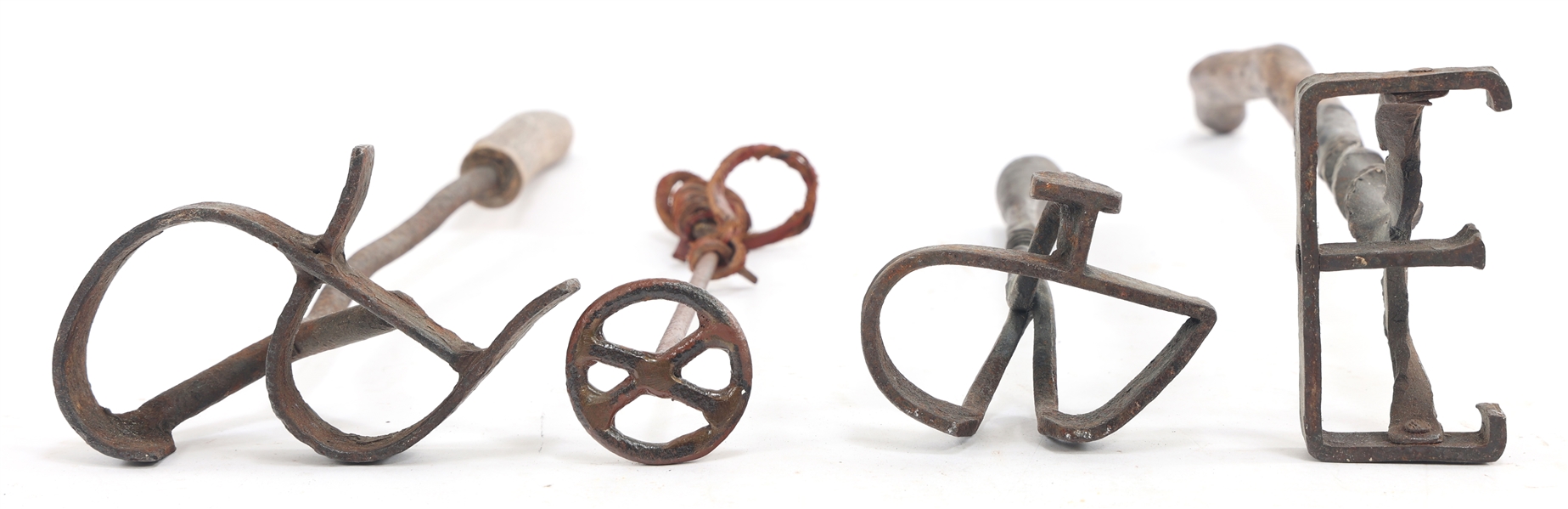 BRANDING IRONS - LOT OF 4
