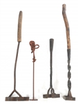 BRANDING IRONS - LOT OF 4