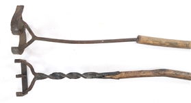 BRANDING IRONS - LOT OF 4
