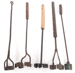 BRANDING IRONS - LOT OF 5