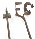 BRANDING IRONS - LOT OF 5
