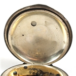 .900 SILVER CASE POCKET WATCHES - FOR PARTS OR REPAIRS