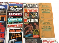 U.S. SPORTS EPHEMERA - PUBLICATIONS & PHOTOS
