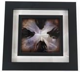 CHRIS DERUBEIS MINI BURST PURPLE PAINTING ON ALUMINUM
