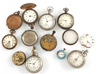POCKET WATCHES - FOR PARTS OR REPAIR