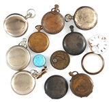 POCKET WATCHES - FOR PARTS OR REPAIR