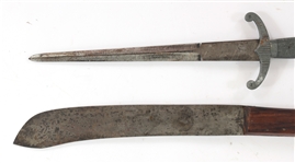 EDGED WEAPONS BONANZA - MACHETE, DAGGERS, & SHEATHS
