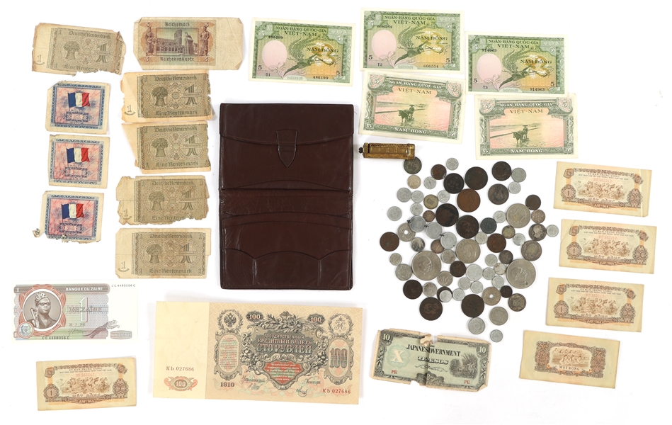 LATE 19TH TO MID 20TH CENTURY WORLD CURRENCY AND COINS