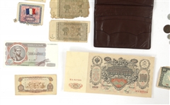 LATE 19TH TO MID 20TH CENTURY WORLD CURRENCY AND COINS