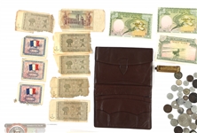 LATE 19TH TO MID 20TH CENTURY WORLD CURRENCY AND COINS