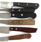 KITCHEN KNIVES - LOT OF 6