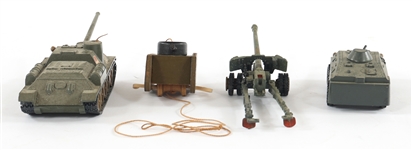 TOY TANKS - LOT OF FOUR