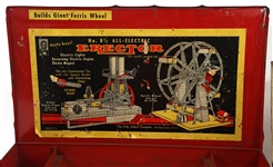 GILBERT ERECTOR SET - PARTS AND BOXES 