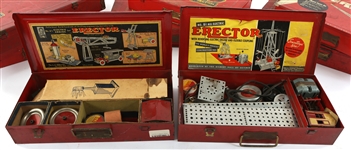 GILBERT ERECTOR SETS - ELECTRIC/ELECTRIC ENGINE VARIETY