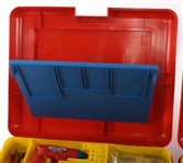MECCANO ERECTOR SET PLASTIC CASES - LOT OF 2