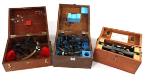SEXTANT & SURVEY TRANSIT LEVEL LOT - AINSLEY, YAMATAR