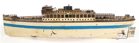 MODEL PASSENGER STEAM BOATS - LOT OF TWO 