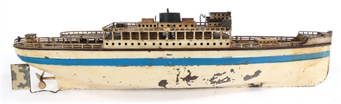 MODEL PASSENGER STEAM BOATS - LOT OF TWO 