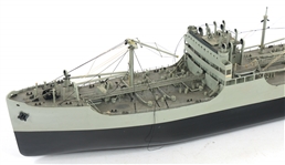 SS JEREMIAH O'BRIEN WWII T2 TANKER SHIP MODEL