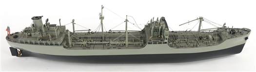 SS JEREMIAH O'BRIEN WWII T2 TANKER SHIP MODEL