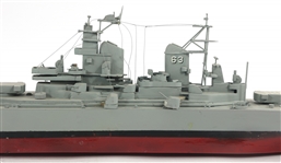 USS MISSOURI BATTLESHIP MODEL