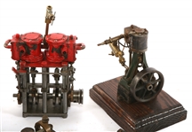 STEAM ENGINE, BOILER, MORSE CODE SENDER