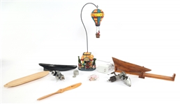 MODELING PARTS, PIECES, AND BUILDING
