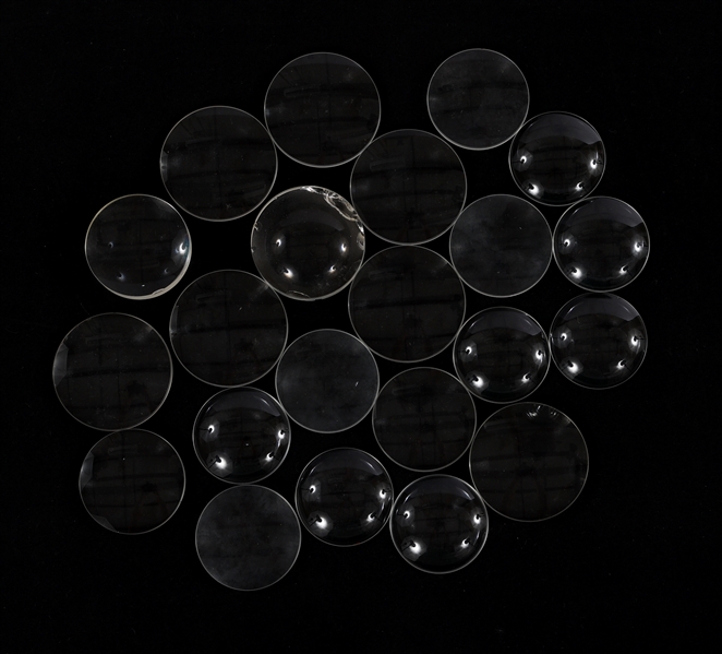 OPTOMETRIST GLASS LENSES 