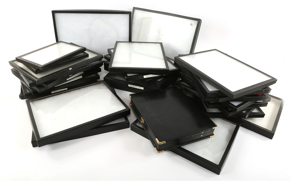 BLACK RIKER MOUNTS & DISPLAY BOX - LOT OF 31