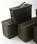US MILITARY METAL AMMO CANS LOT OF 8