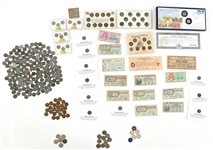 WWII US COINS, OCCUPATION CURRENCY, WHEAT PENNIES