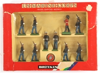 MODEL TRAIN CARS, BRITAINS FIGURINES, & TIN DUMP TRUCK