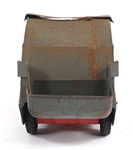 MODEL TRAIN CARS, BRITAINS FIGURINES, & TIN DUMP TRUCK
