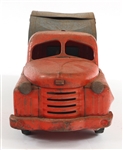 MODEL TRAIN CARS, BRITAINS FIGURINES, & TIN DUMP TRUCK