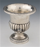 STERLING SILVER CIGAR TRAY AND MATCH HOLDER
