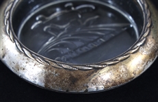 WEIGHTED STERLING SILVER COASTERS - LOT OF 16