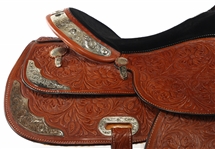 BILLY COOK TOOLED LEATHER WESTERN SADDLE 