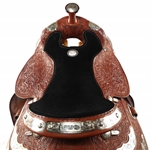 BILLY COOK TOOLED LEATHER WESTERN SADDLE 