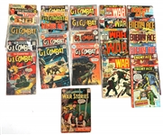 DC GI JOE, & STAR SPANGLED WAR STORIES COMIC BOOKS