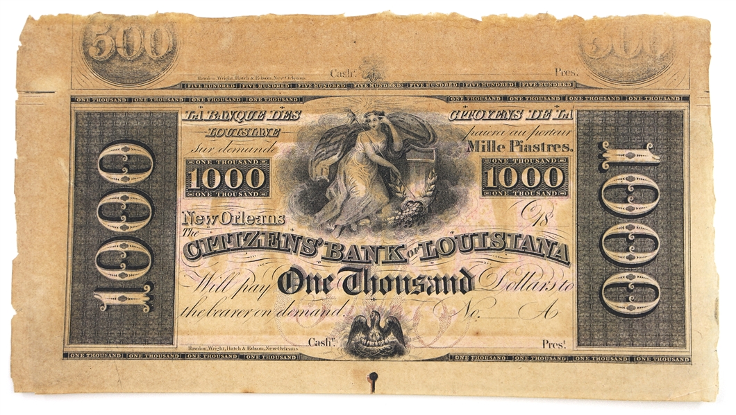 $1000 bank note